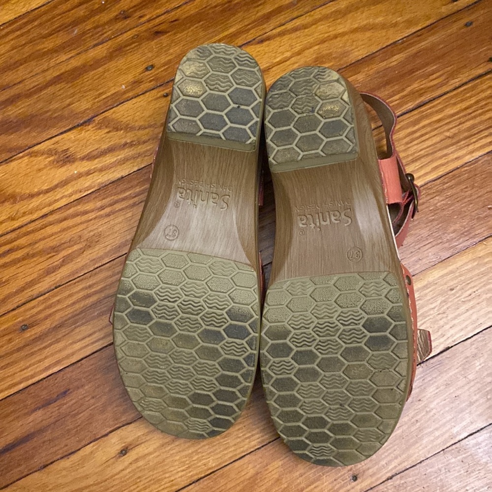 SANITA Leather Sandals <Like New> Size 37 - Picture 8 of 8